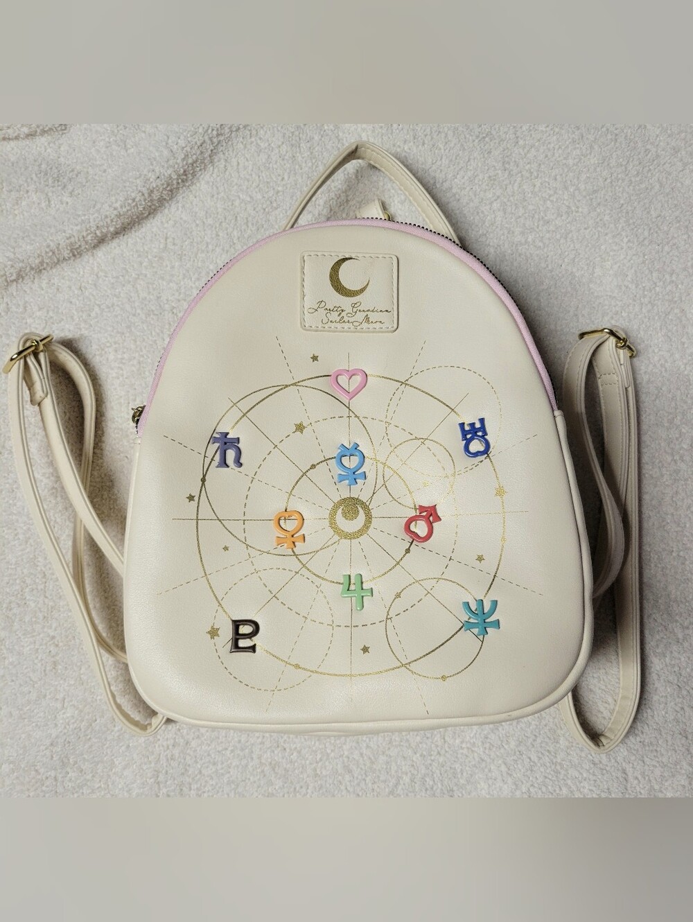 Sailor Moon Constellation Exclusive Collection Boxlunch Mini Zipper Backpack
